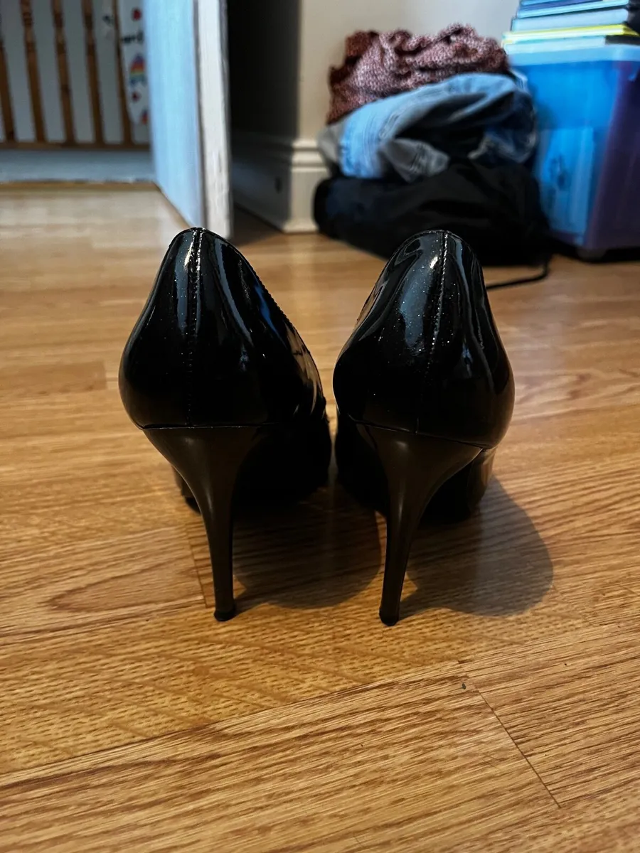 Susst black and silver glitter shoes - Image 2