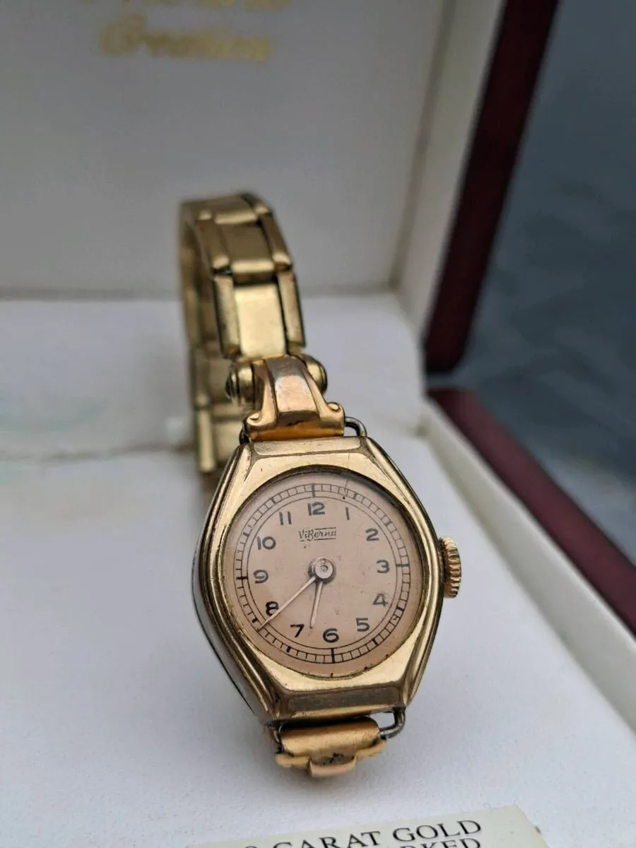 Vintage Swiss made Viberna mechanical Ladies Watch - Image 1