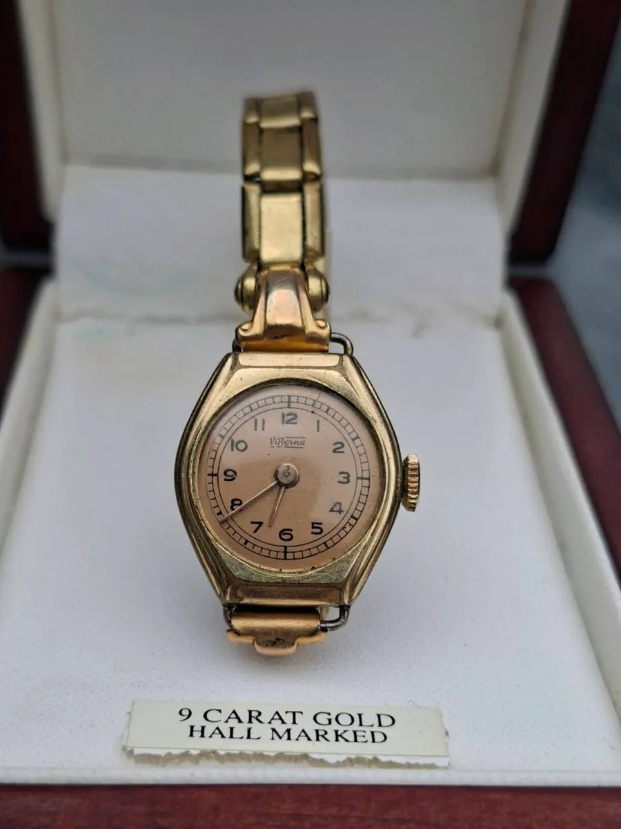Vintage Swiss made Viberna mechanical Ladies Watch - Image 2