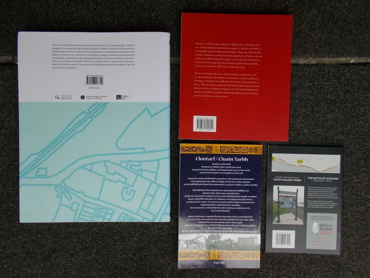 Clontarf, Co. Dublin. Various History Books. - Image 2