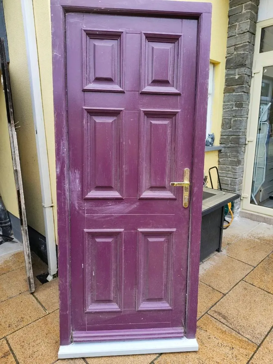 Door hard wood 880 x 2100mm - Image 3