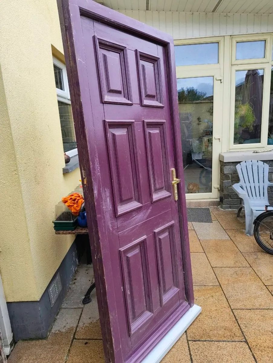 Door hard wood 880 x 2100mm - Image 4