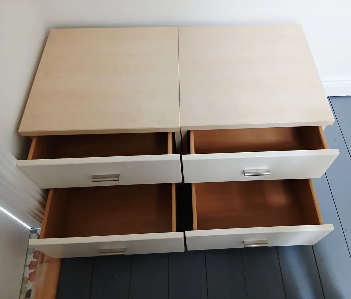 Set of bedside lockers - Image 2