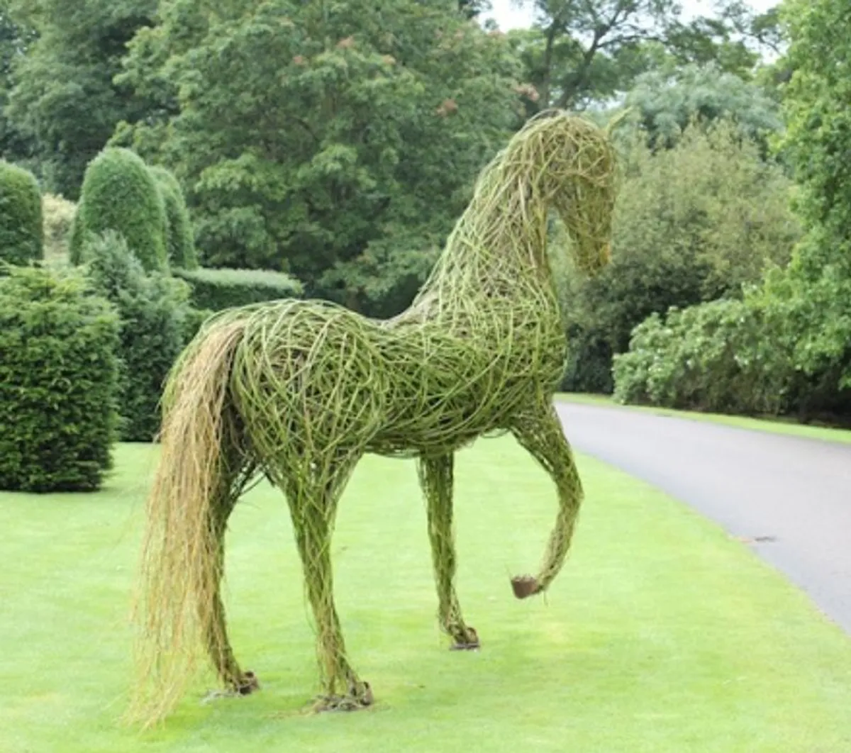 Willow products. Wicker sculptures. Handcrafted. - Image 1