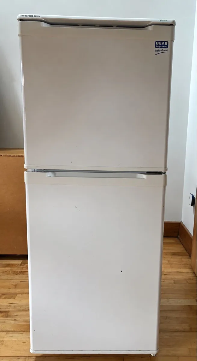 Beko Fridge Freezer – Working – 136cm High - Image 1