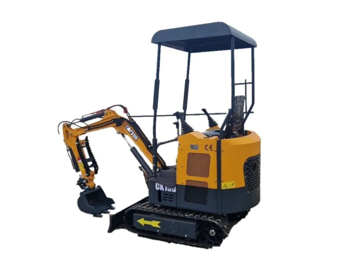 2026 Captok CK15D 1.5 Ton Mini Digger - Image 3
