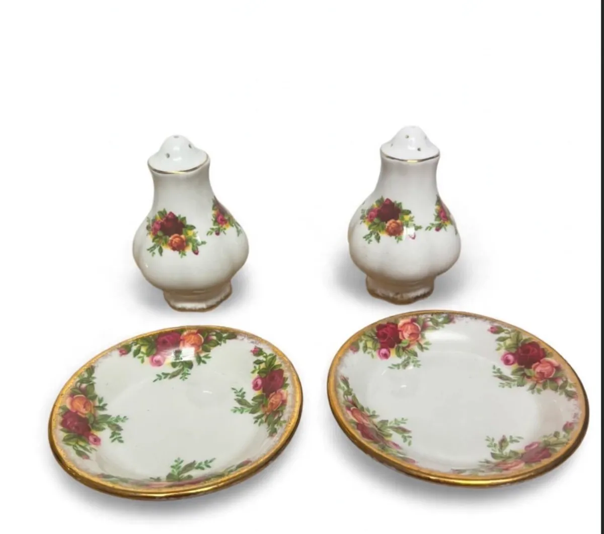 Royal Albert salt and pepper - Image 2
