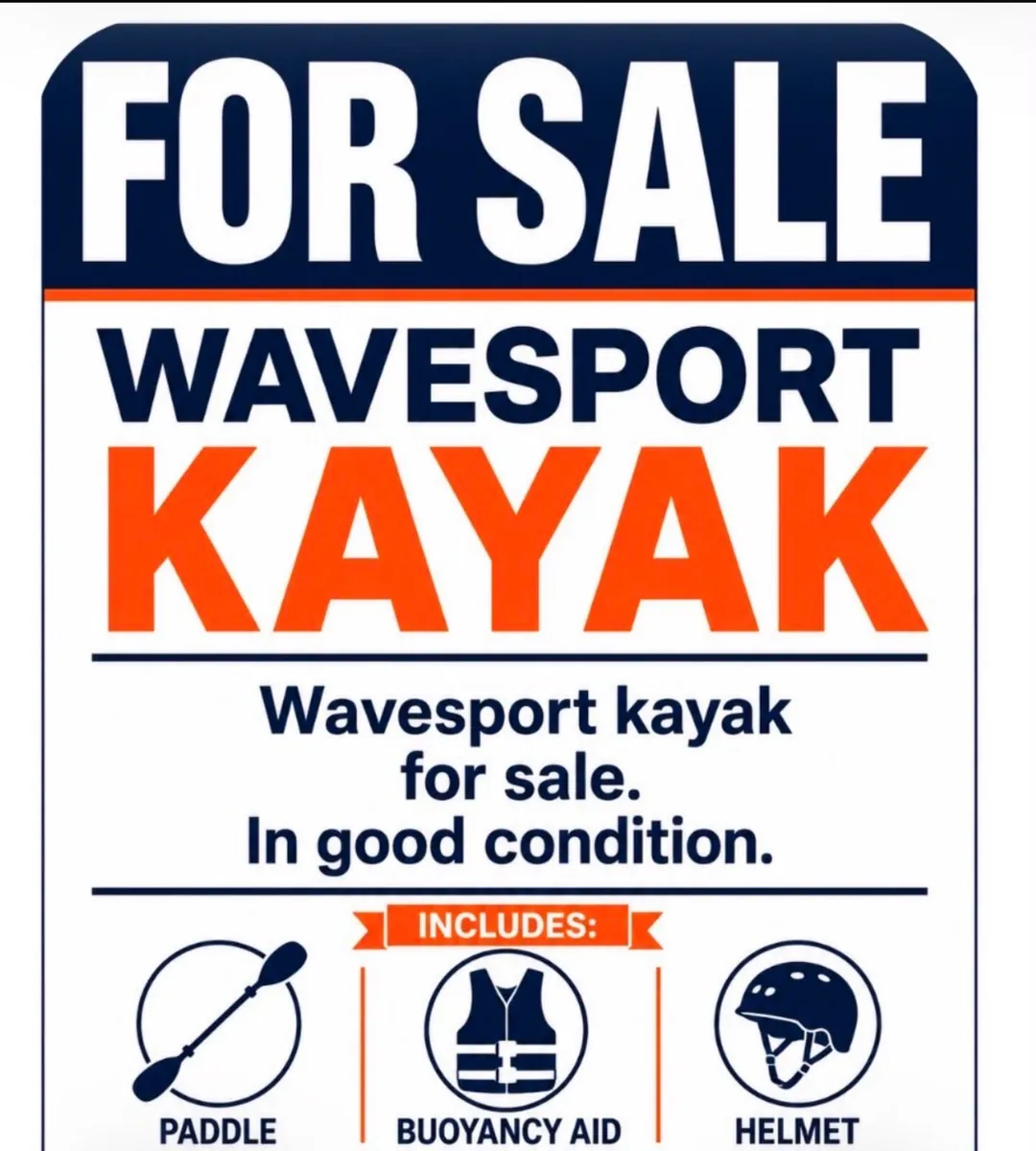 Wavesport Sit on top Kayak - Image 1