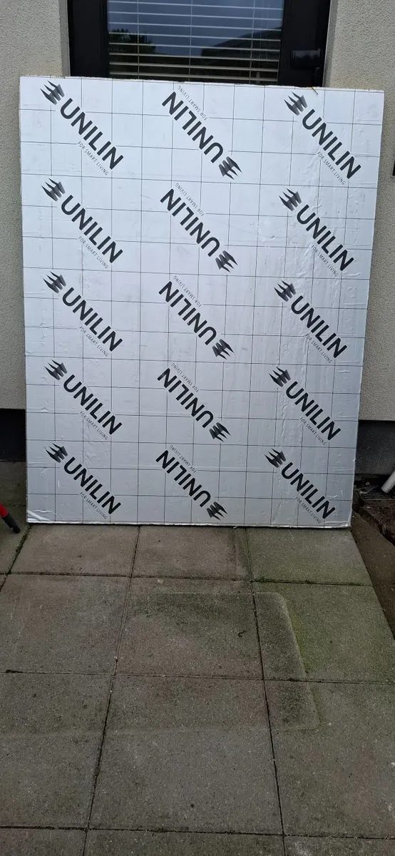 Building insulation  1 sheet .