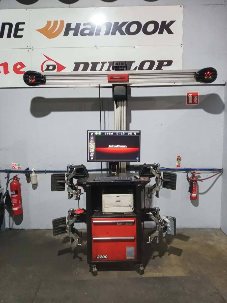 John Bean Wheel Alignment Machine - Image 2