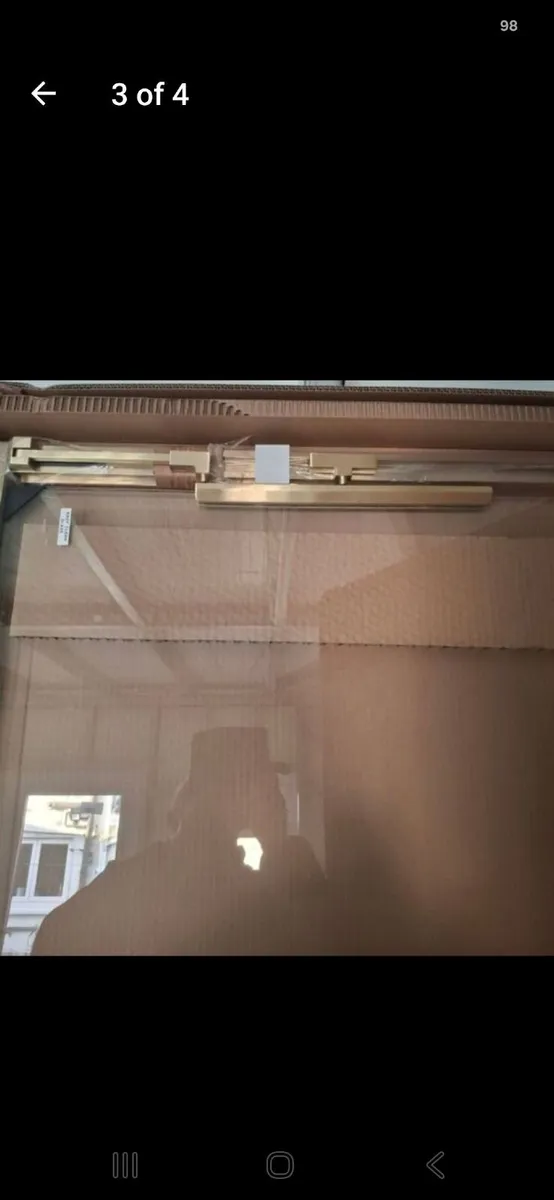 Brushed brass shower enclosure - Image 2