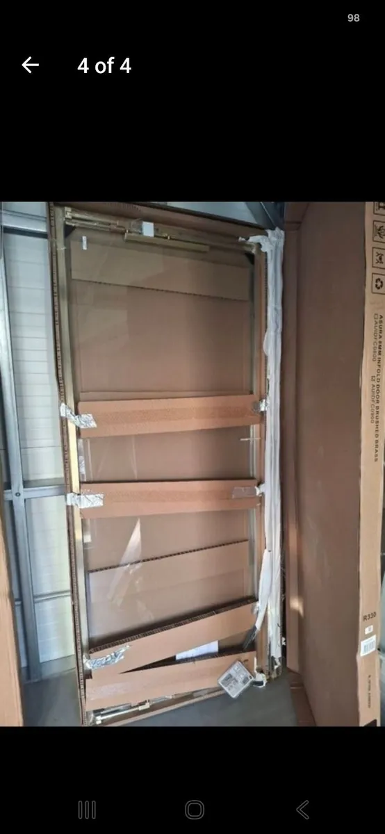 Brushed brass shower enclosure - Image 4