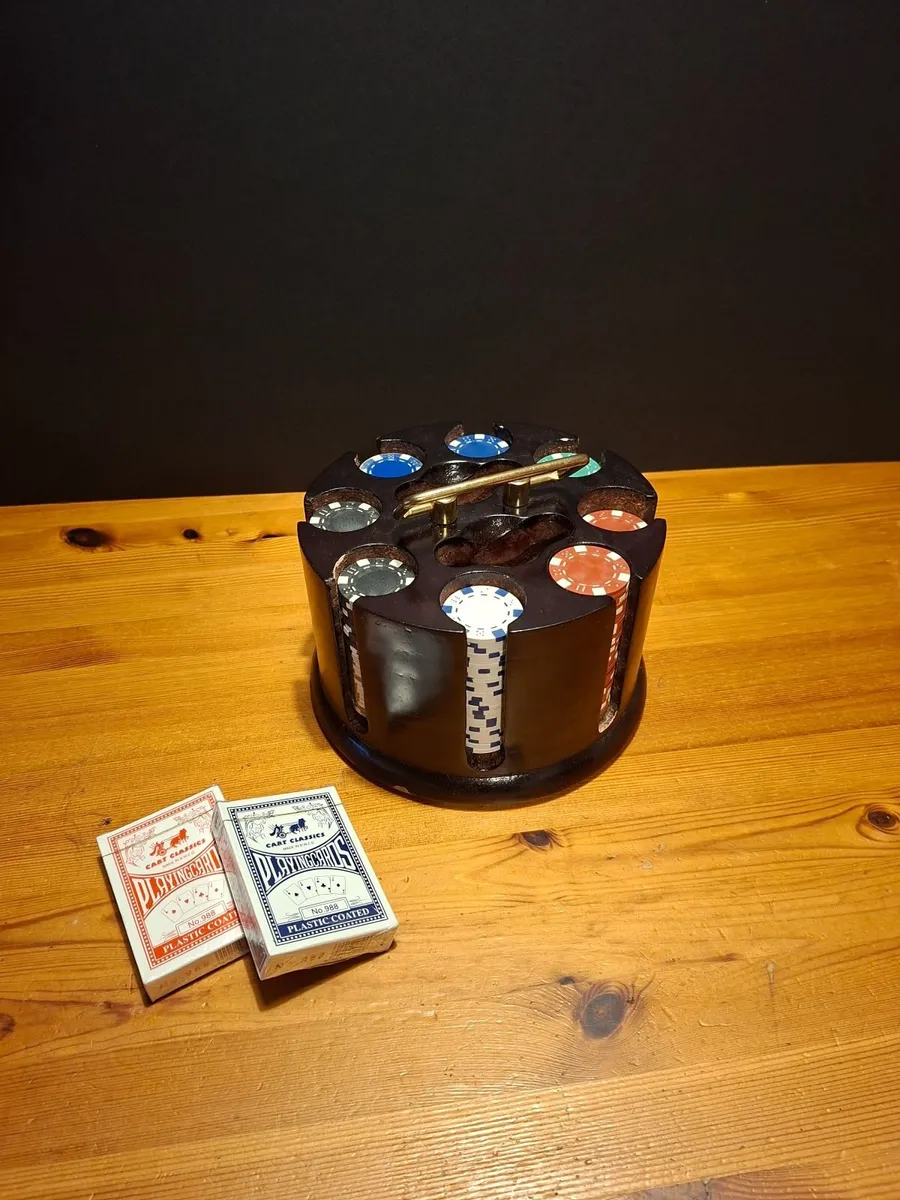 Vintage Poker Set - Image 3