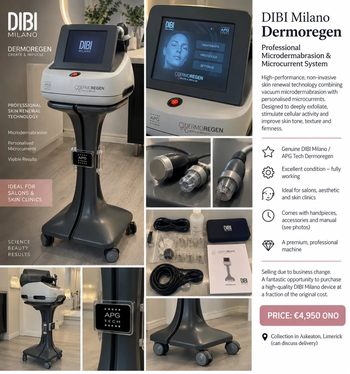 Dermoregen Professional Microdermabrasion Machine