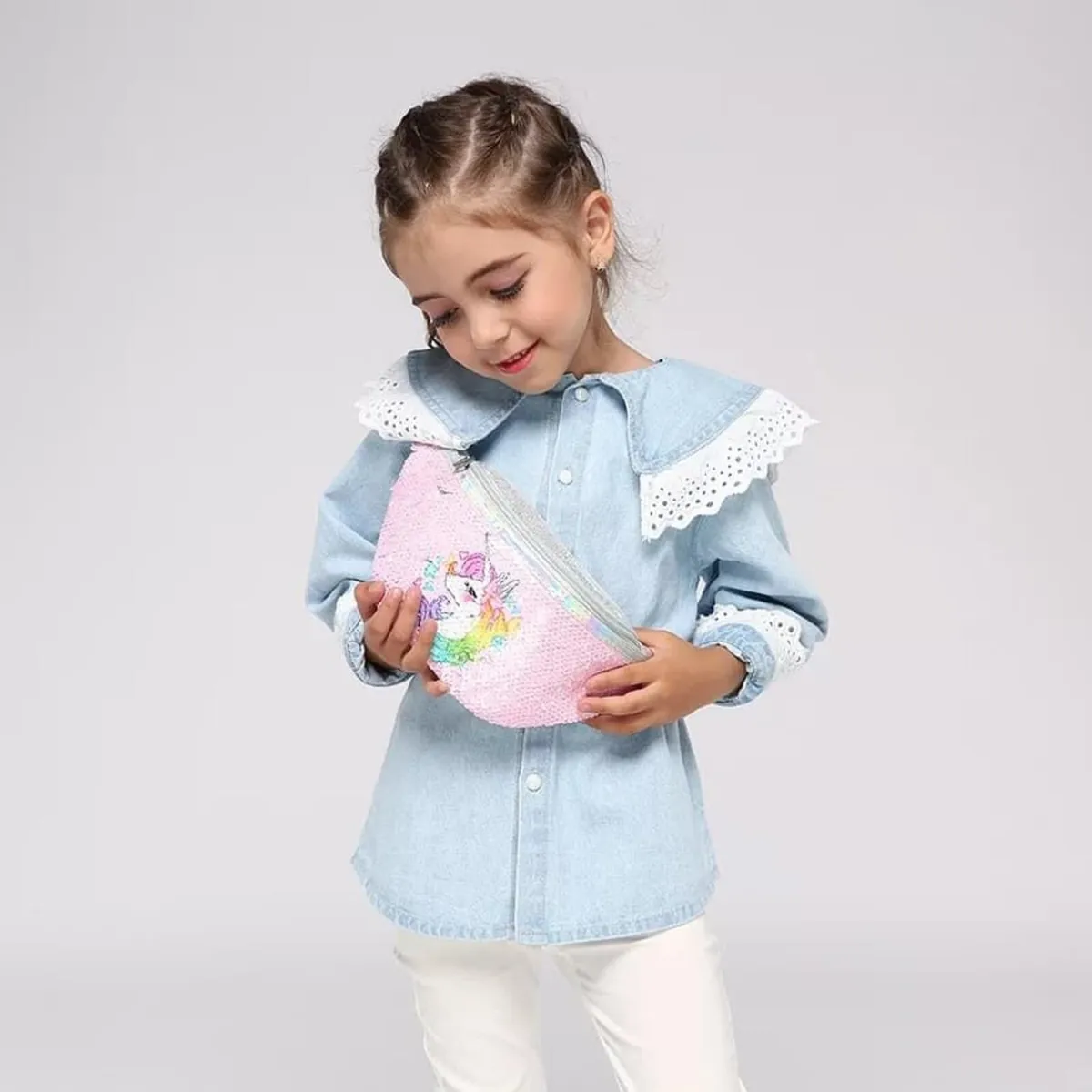 kids waist bag unicorn - Image 4