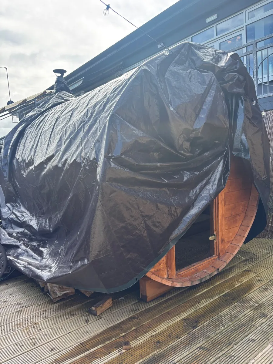Reduced Price Barrel Sauna