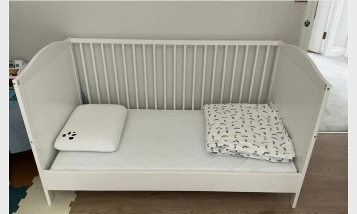Ikea smagöra cot/ bed with mattres - Image 1
