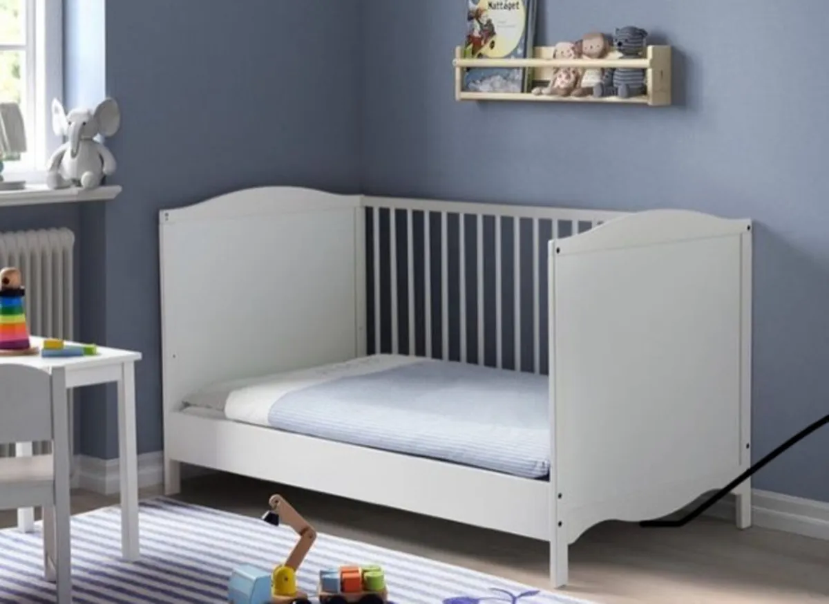Ikea smagöra cot/ bed with mattres - Image 3