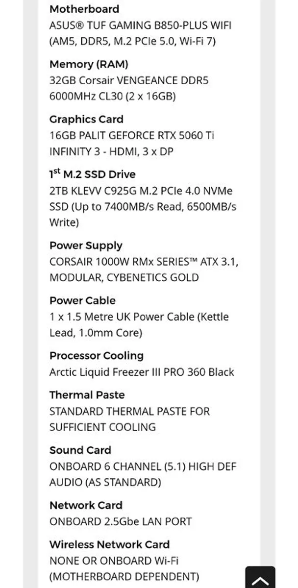 High-End Gaming PC + Peripherals Bundle - Image 2