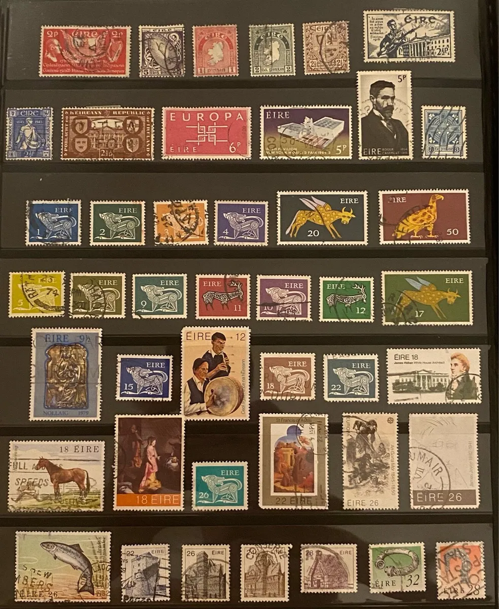 Ireland stamp lot - Image 1