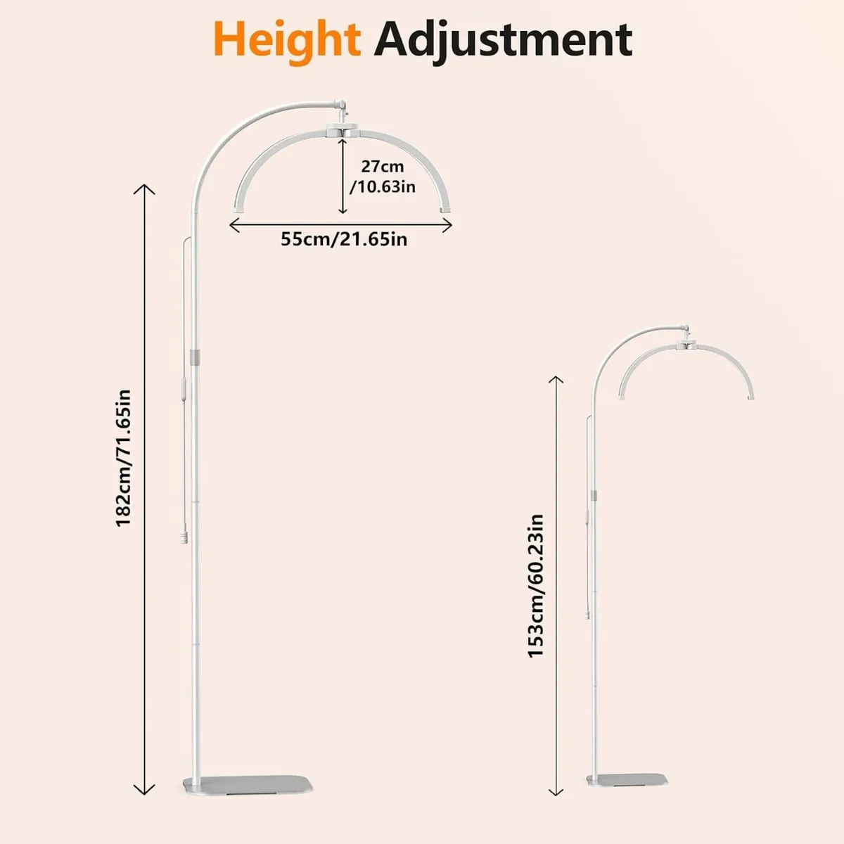 Half Moon Light for Eyelash Tech Foldable Floor - Image 3