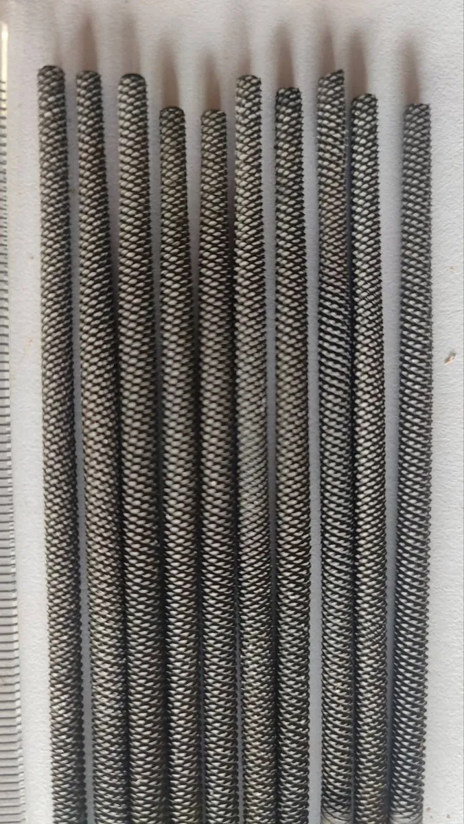 Lot of 10 Vintage USSR Round Needle Files 100mm - Image 1