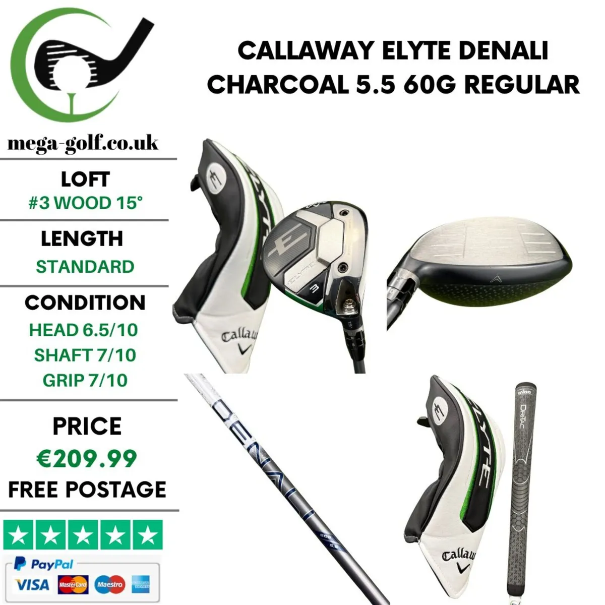Callaway Elyte #3 Wood 15° / Regular - Image 1