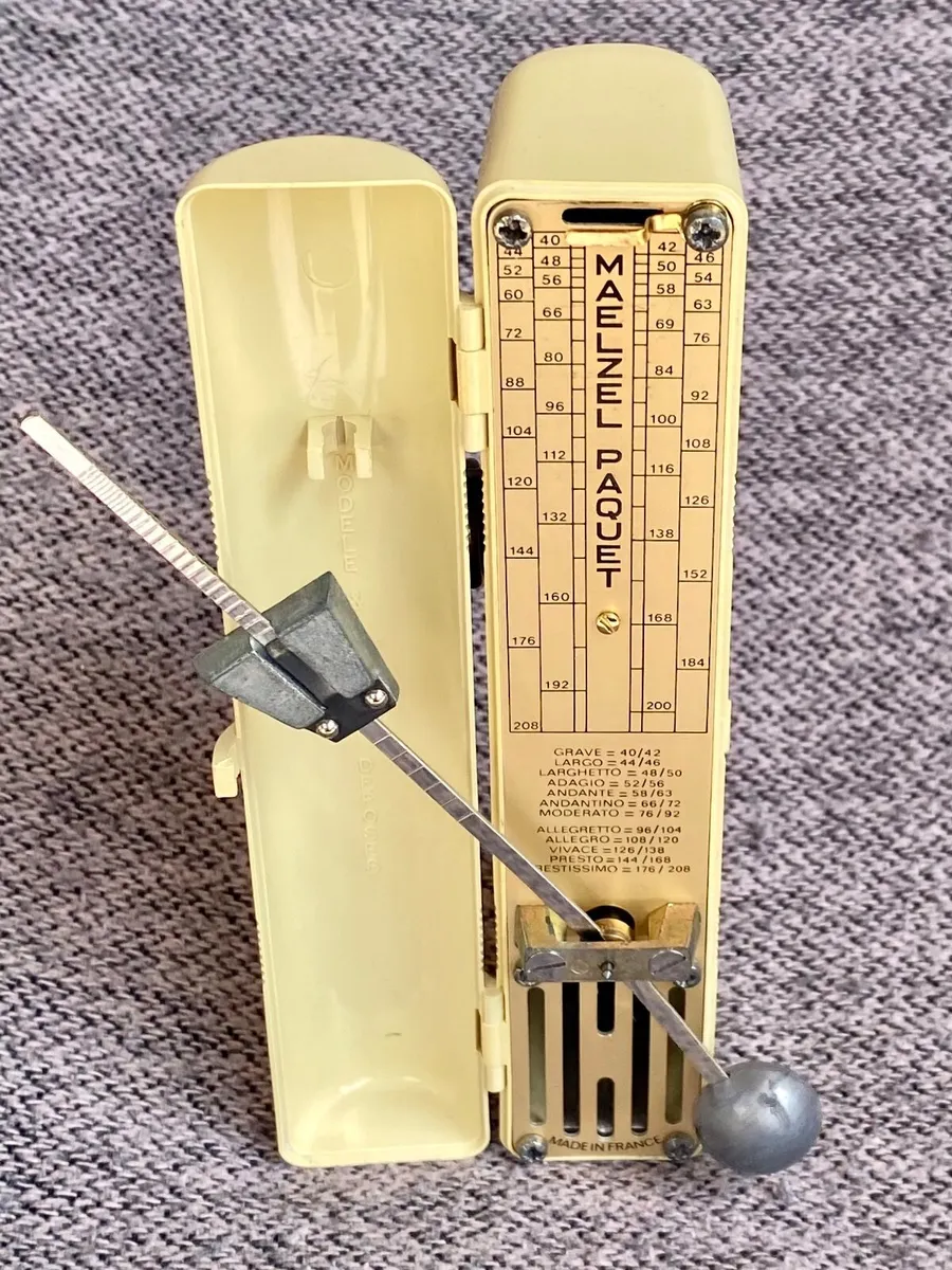 Metronome Maelzel Paquet - mechanical, serviced - Image 1