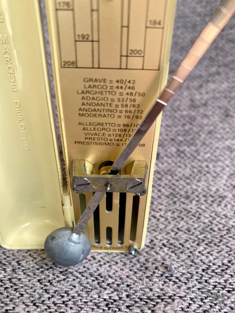 Metronome Maelzel Paquet - mechanical, serviced - Image 3