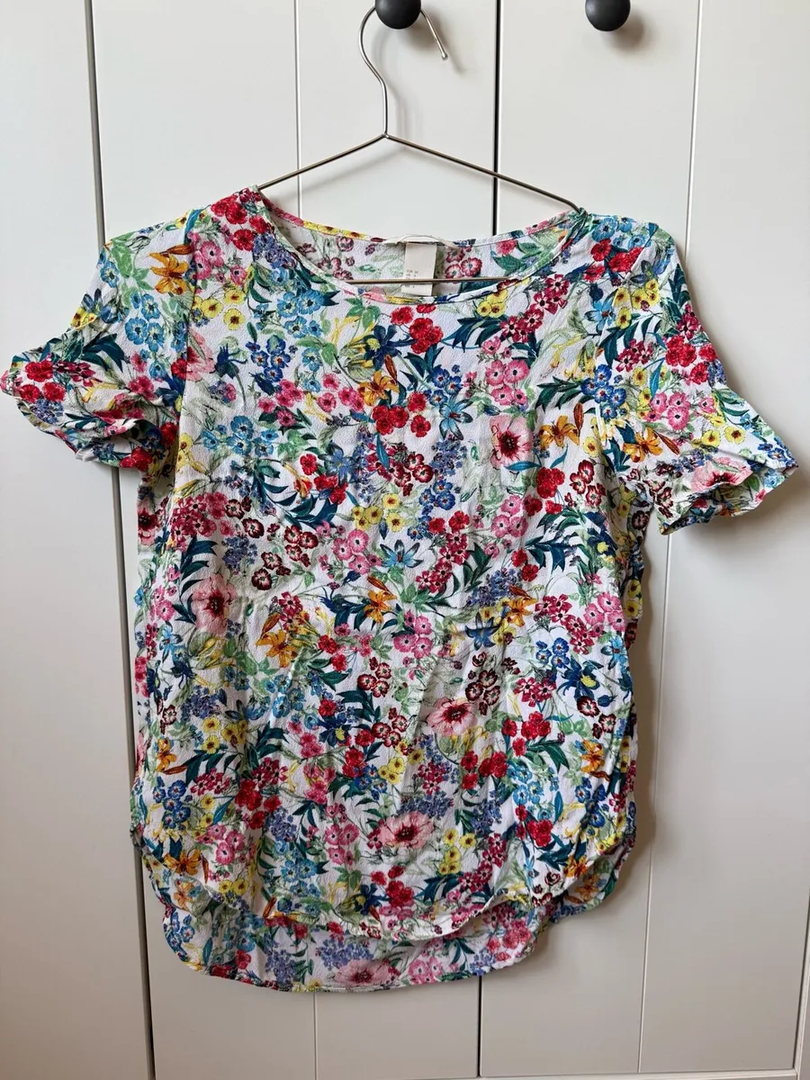 H&M women ladies short sleeve top - Image 1