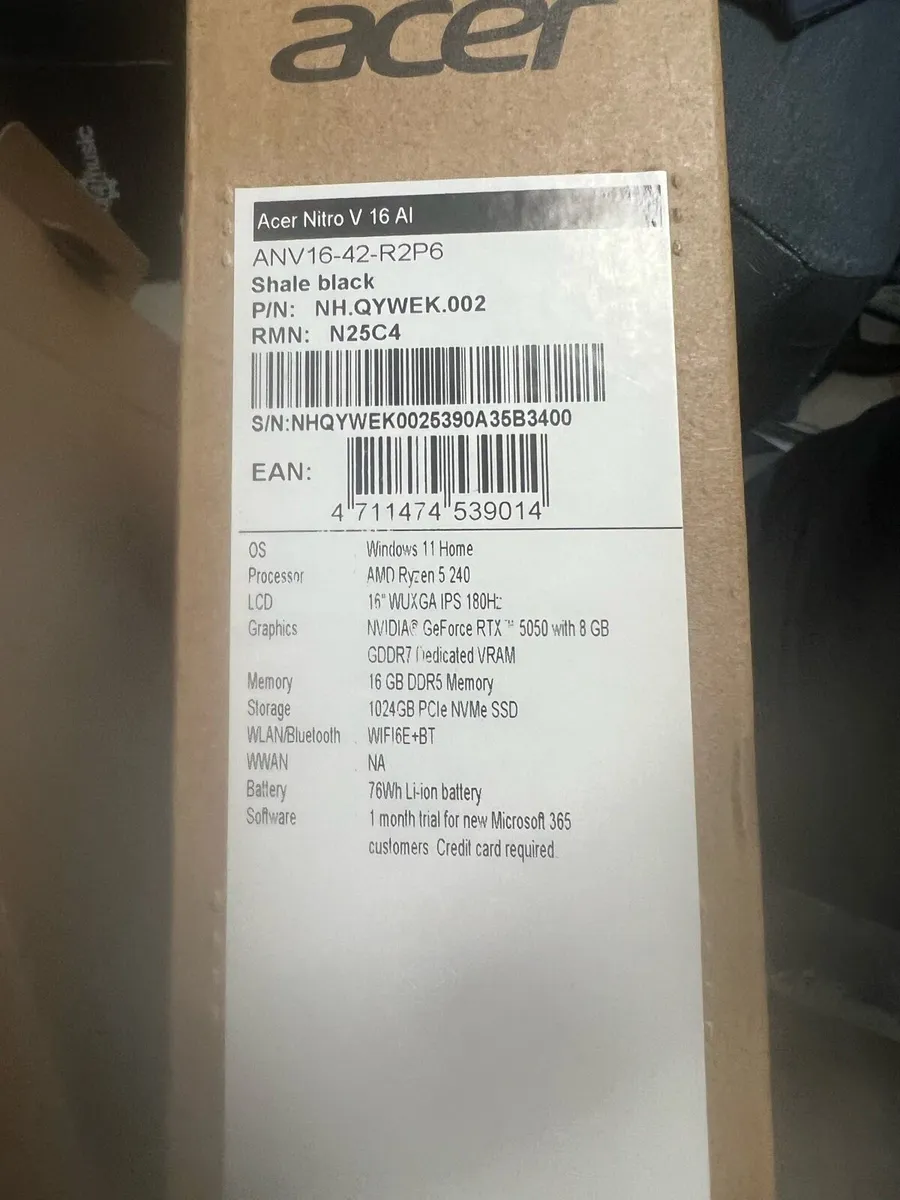 Laptop acer nitro V 16 AI - Image 3