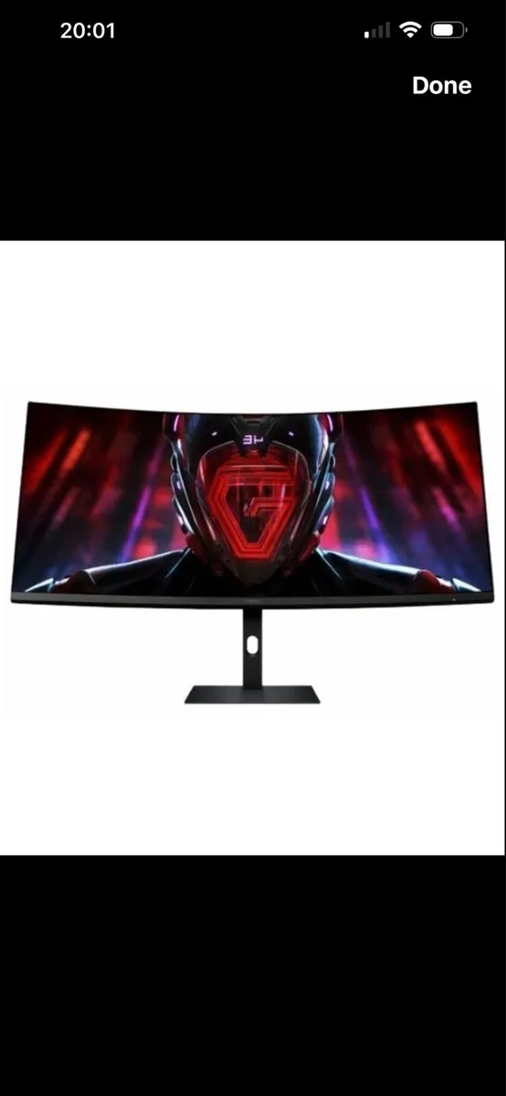 Brand new 34" Curved Xiaomi monitor - unopened. - Image 1