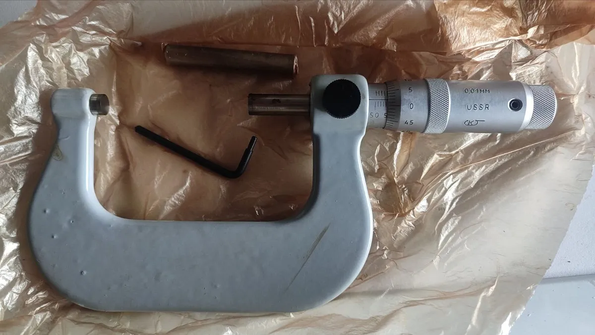 IN STOCK. Vintage USSR Micrometer MK 50-75mm 0.01 - Image 3
