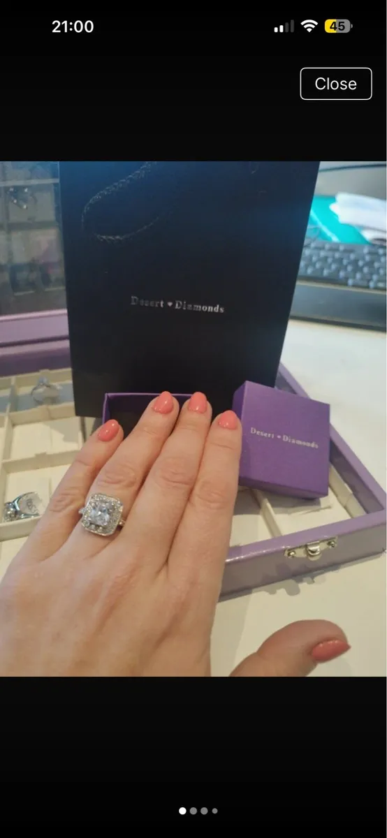 Desert diamonds ring - Image 1