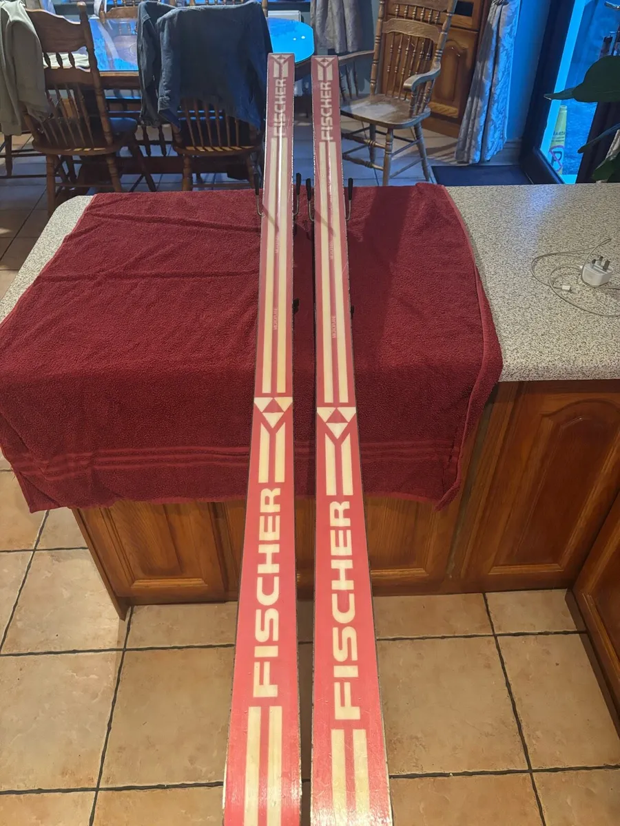 Vintage Fischer RC4 Super G Skis 191cm - Image 4
