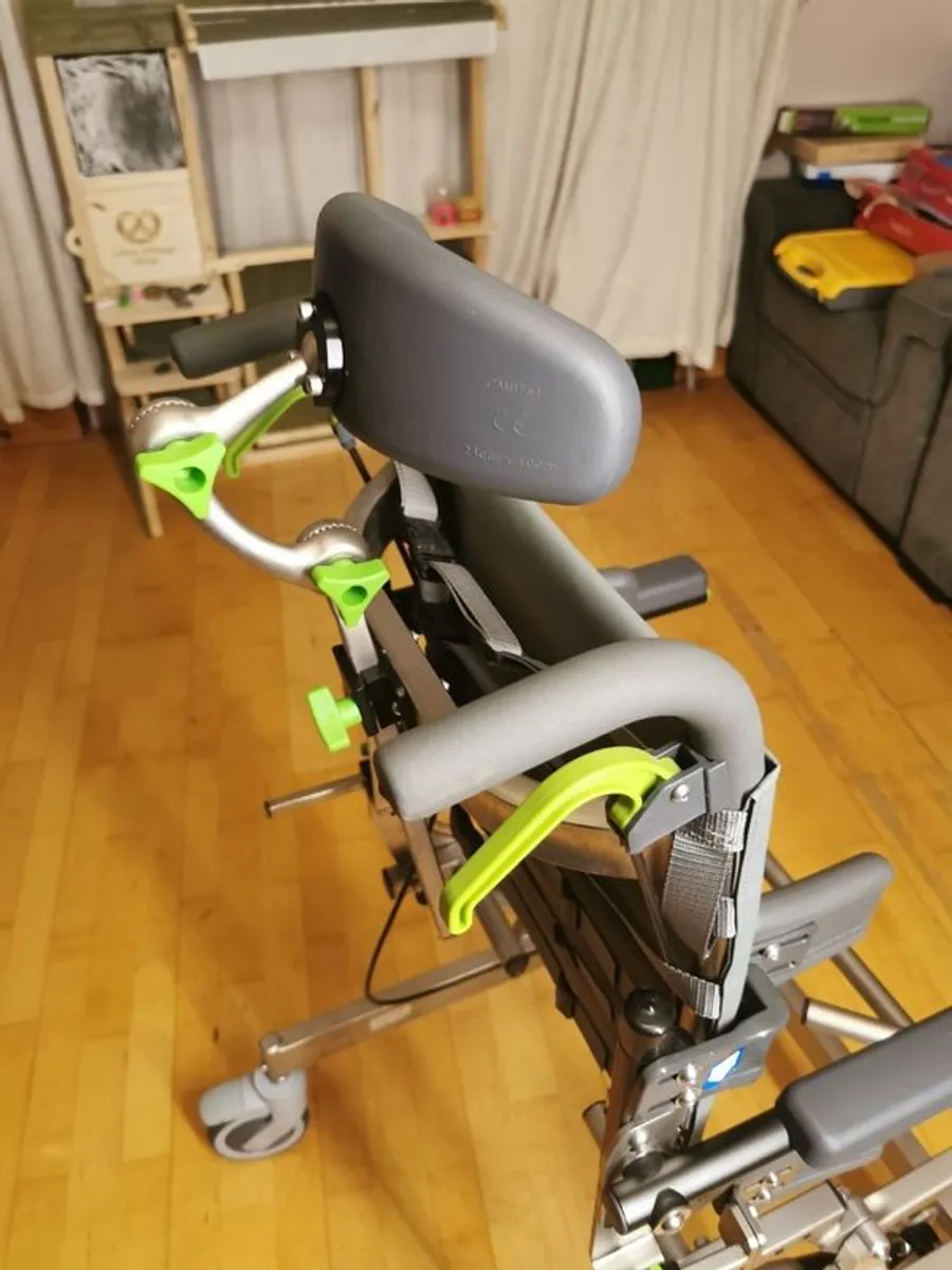 RAZ-CAT Z303 Professional Tilt Shower & Commode Chair  Like New - Image 3