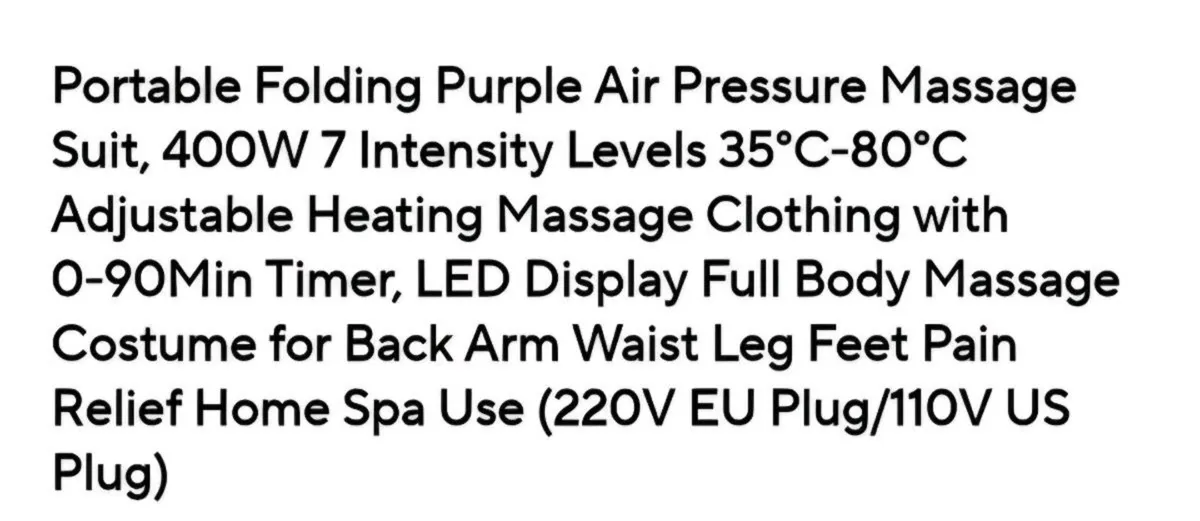 Lymphatic drainage massage machine - Image 2