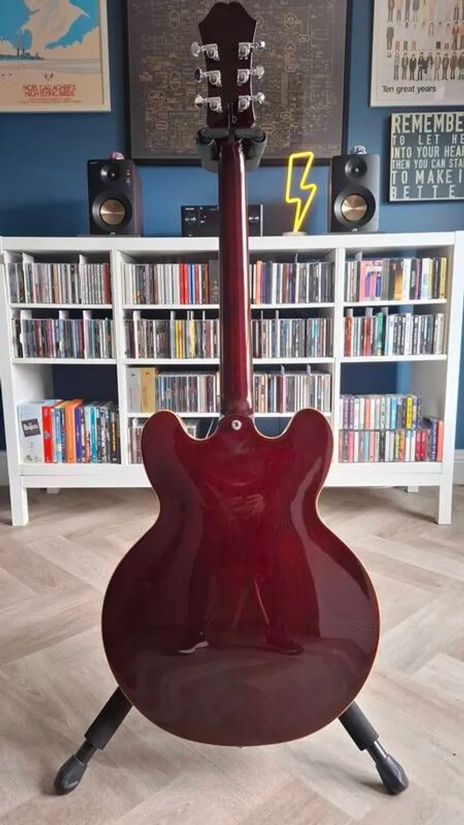Epiphone Noel Gallagher Riviera (with upgrades) - Image 4