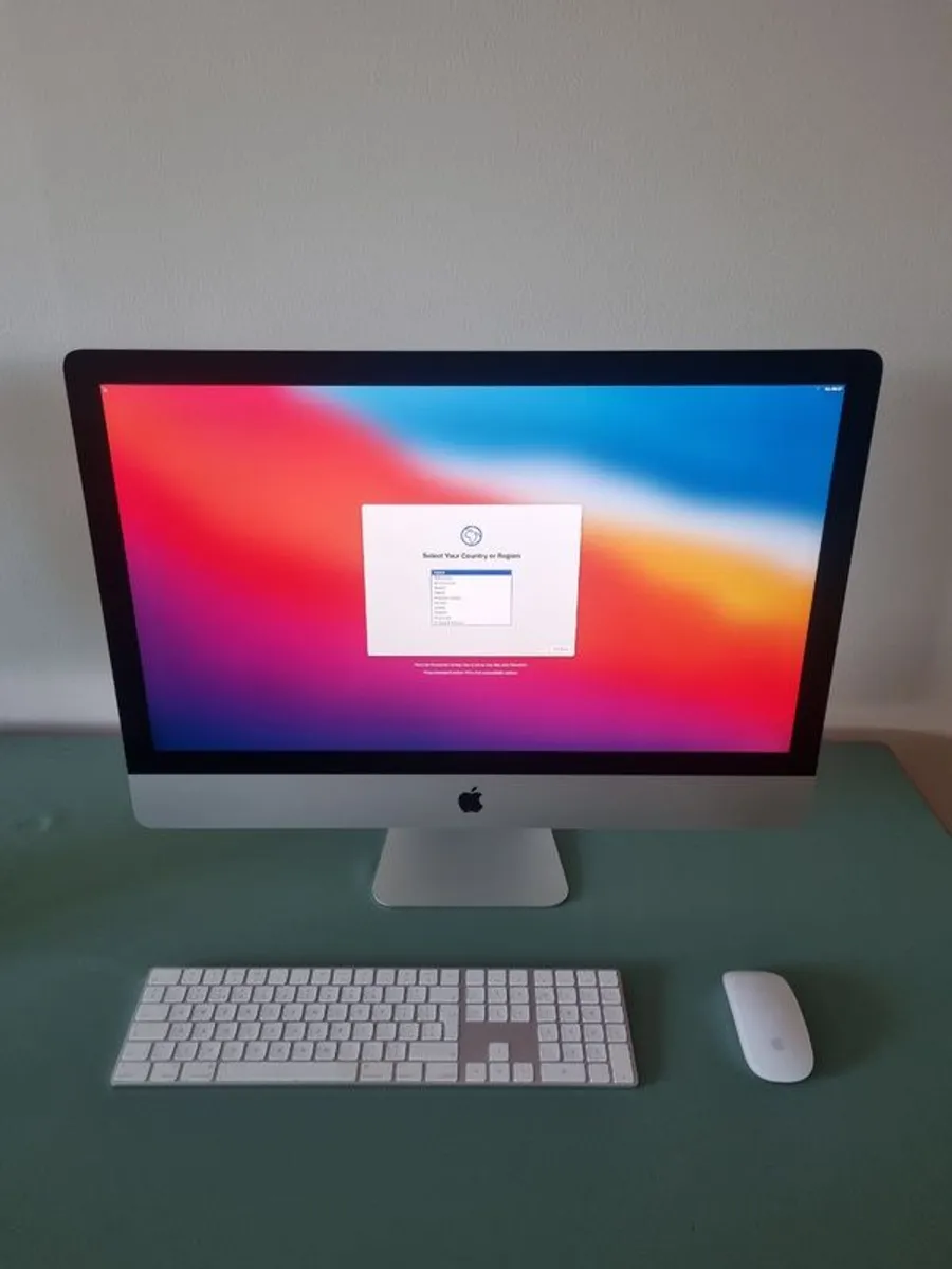 iMac 27" 5K (Mid 2020) - i7 3.8GHz / 32GB RAM / 1TB SSD - Perfect Condition - Image 1