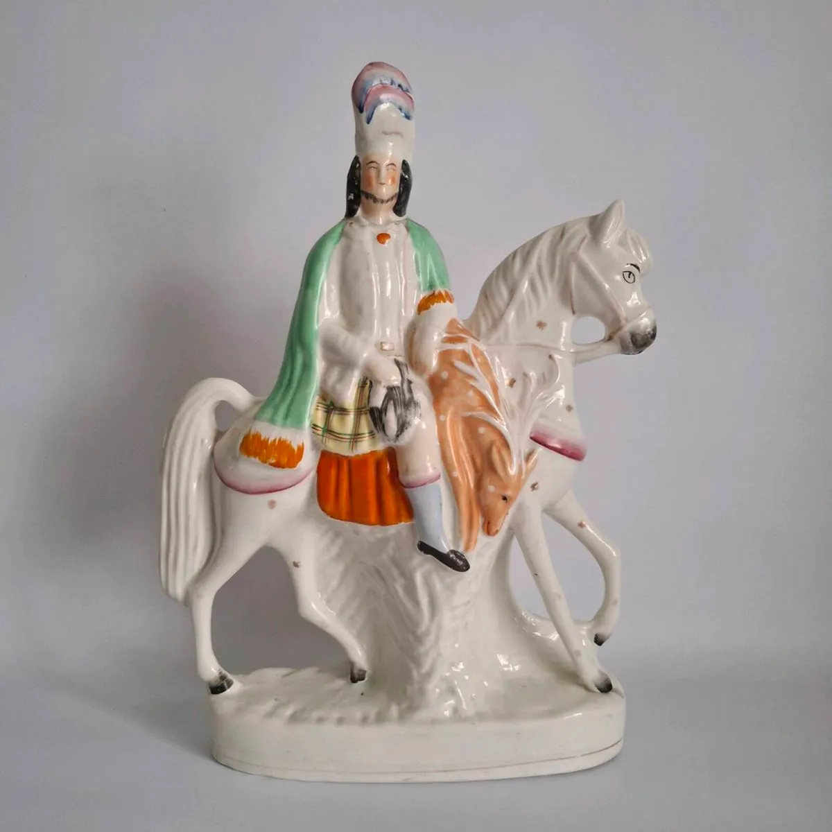 Staffordshire Style Flatback Highland Huntsman - Image 1