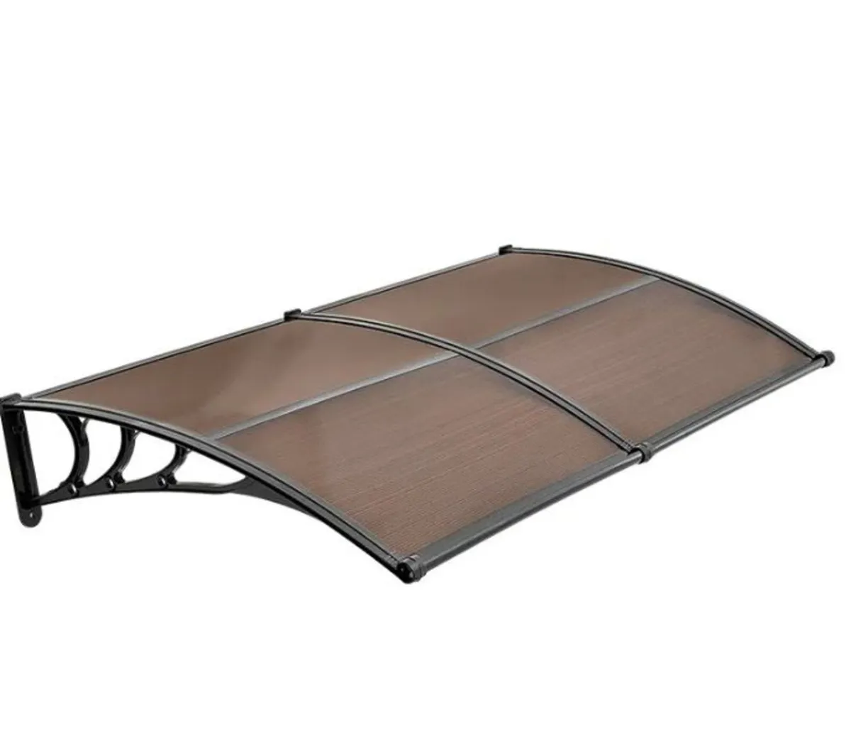Polycarbonate Door & Window Awning – 198 × 96cm Br - Image 3