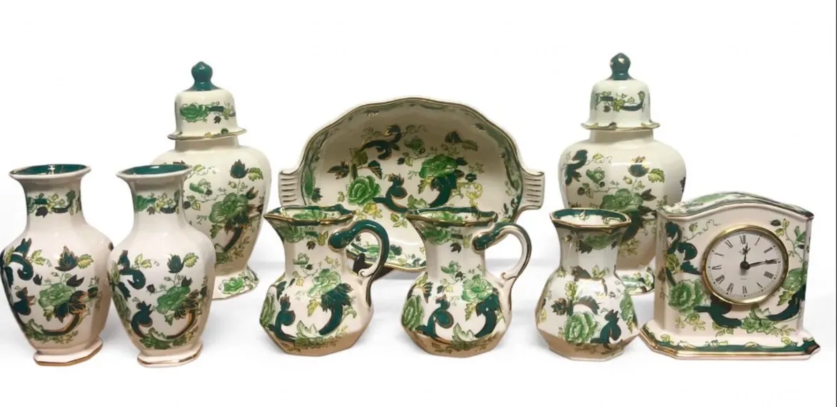 Collection of Masons ceramics