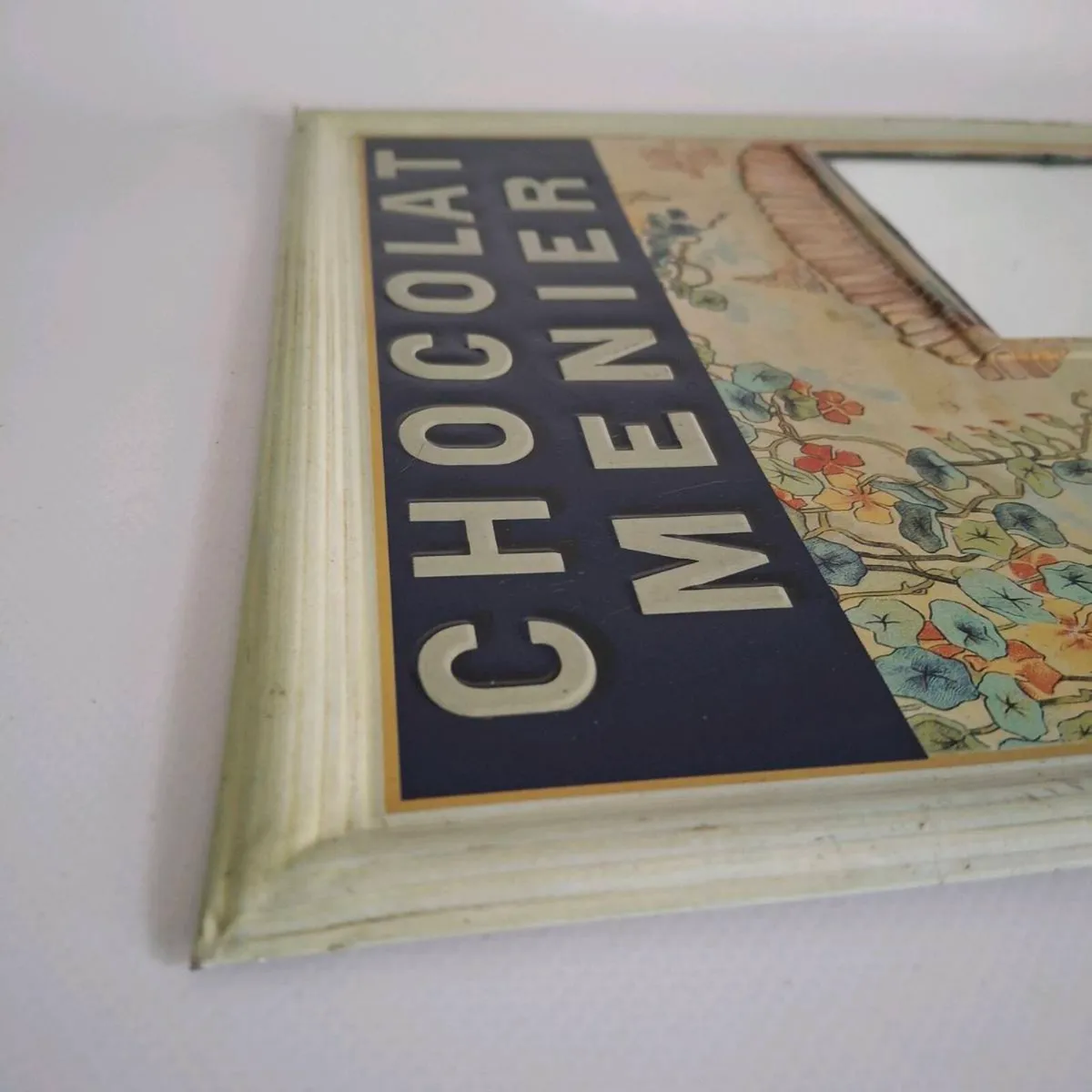 Chocolat Menier Tinplate Mirror - Image 2