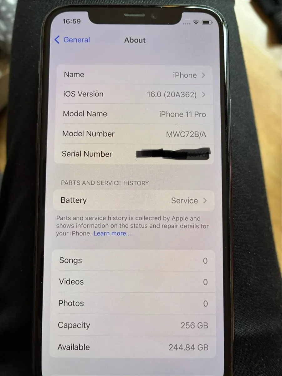 Apple iPhone 11 Pro Space Gray 256gb - Image 4