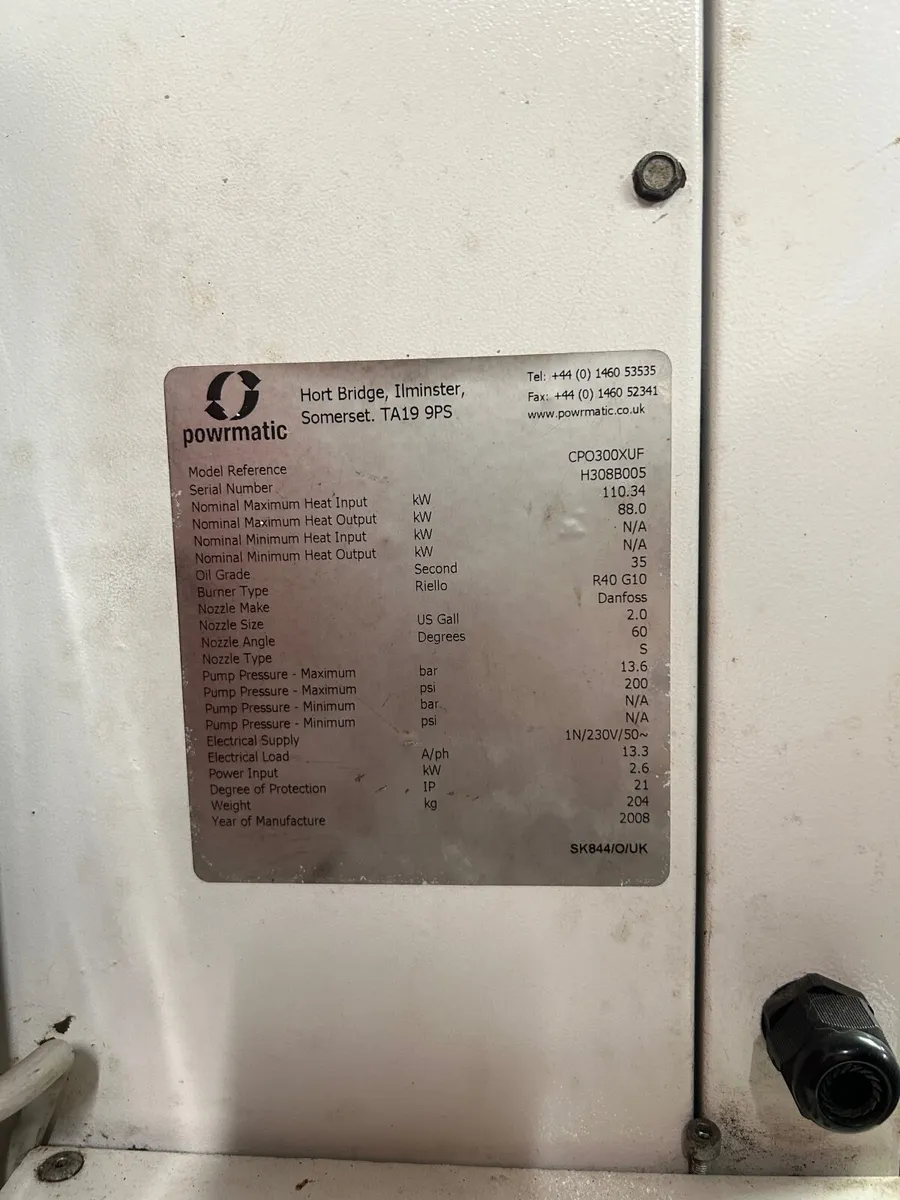Powrmatic Warehouse Heater *CAN BE SEEN WORKING* - Image 2