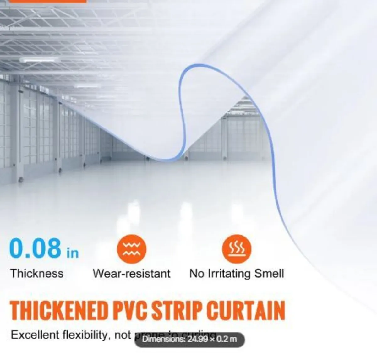 Strip Curtain PVC Door Curtain - Image 3