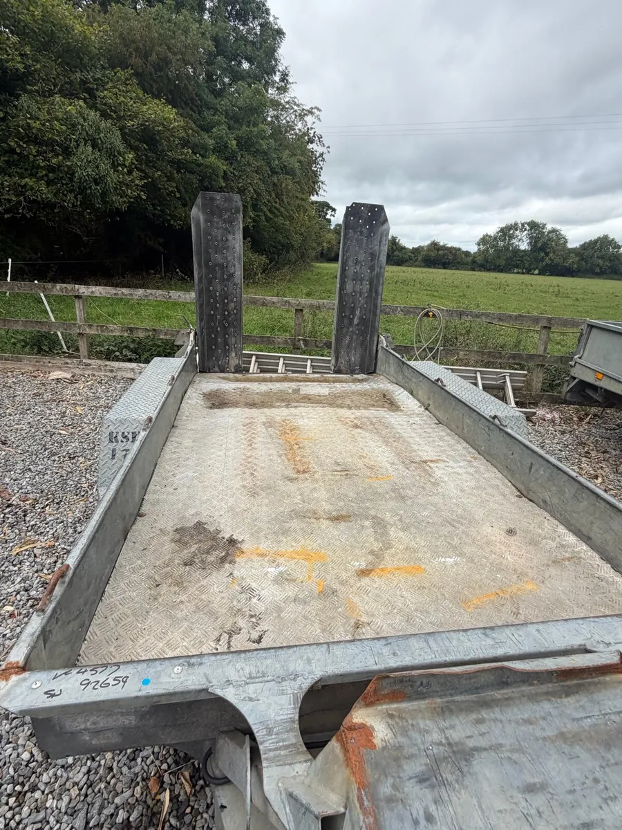 2018 10x5,4 Ifor Williams plant trailer - Image 2