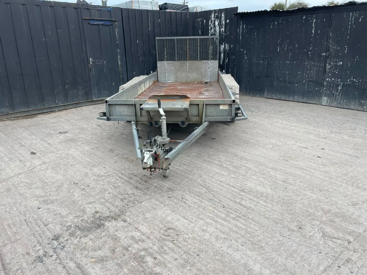 Ifor Williams Tri-Axle Plant Trailer 14ft x 6ft - Image 3