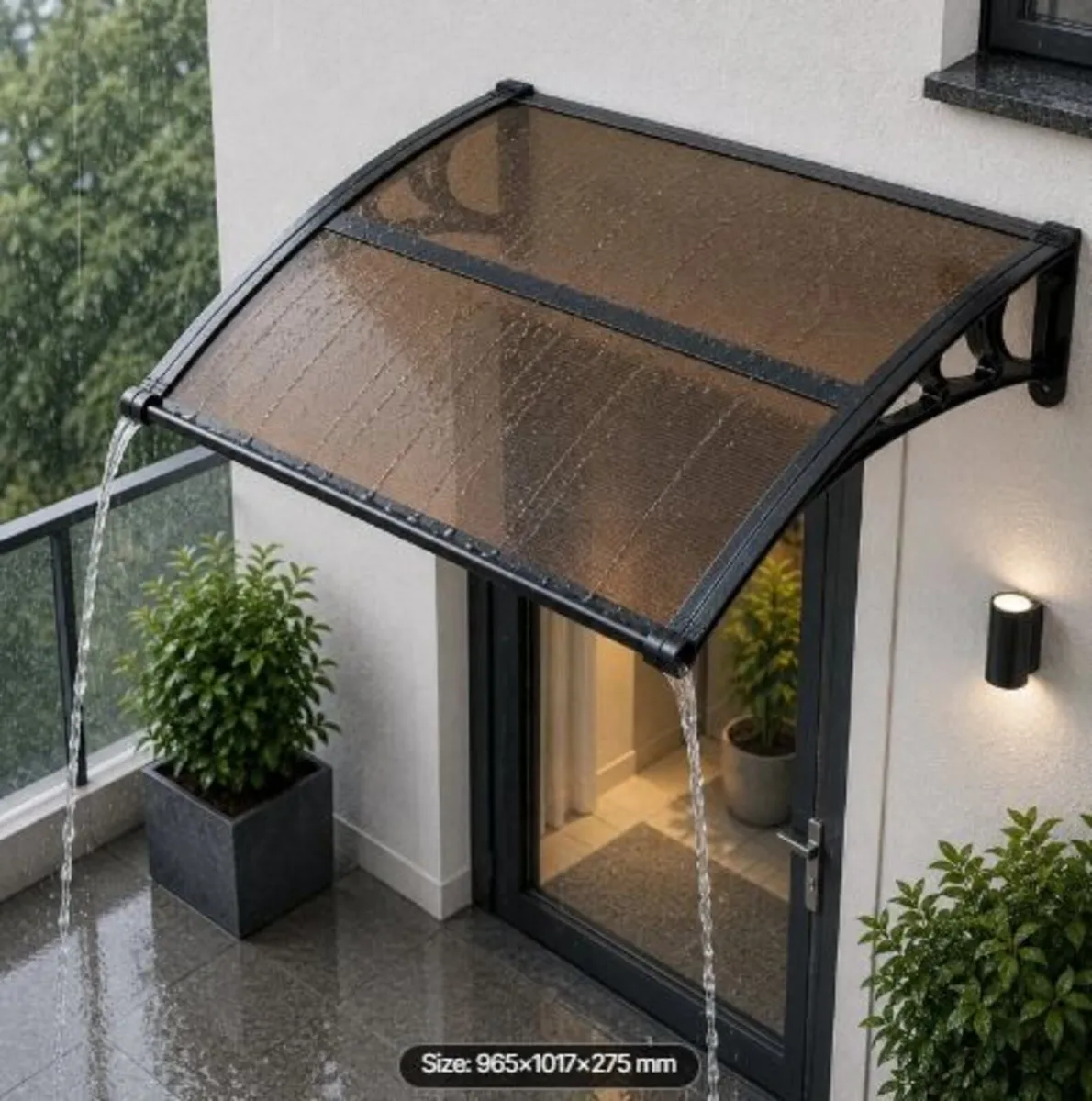 Awnings for Door Entrance, 38 x 40 in - Image 1