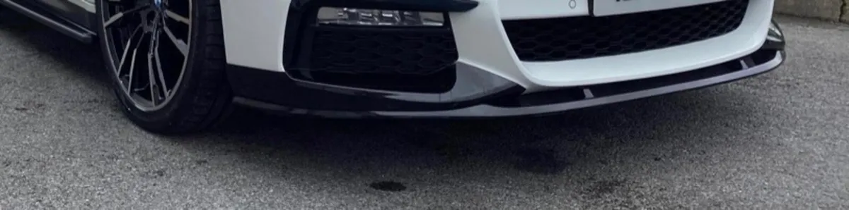 BMW g30 front splitter gloss black (brand new) - Image 2